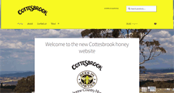 Desktop Screenshot of cottesbrookhoney.com.au